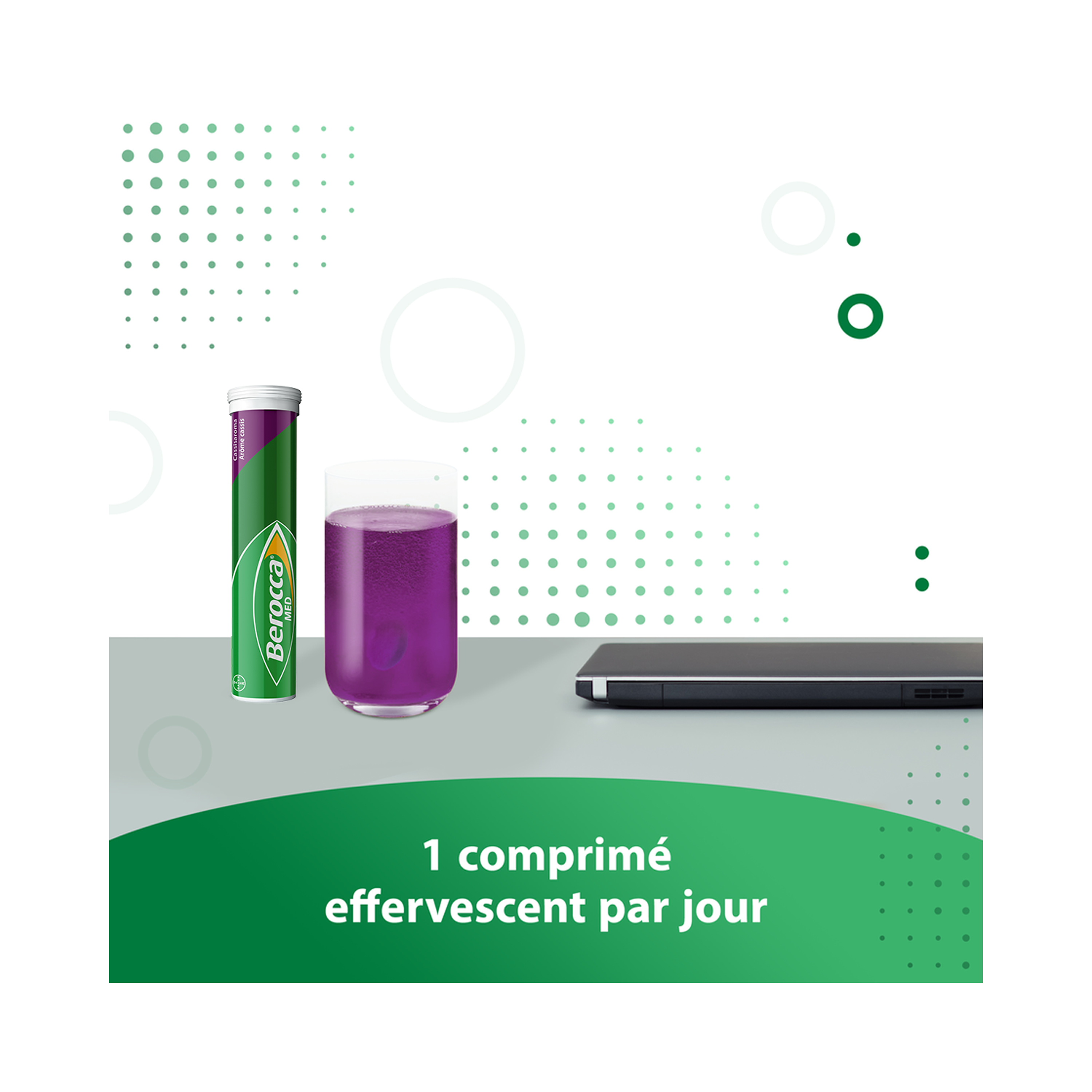 1 comprime effervescent par jour