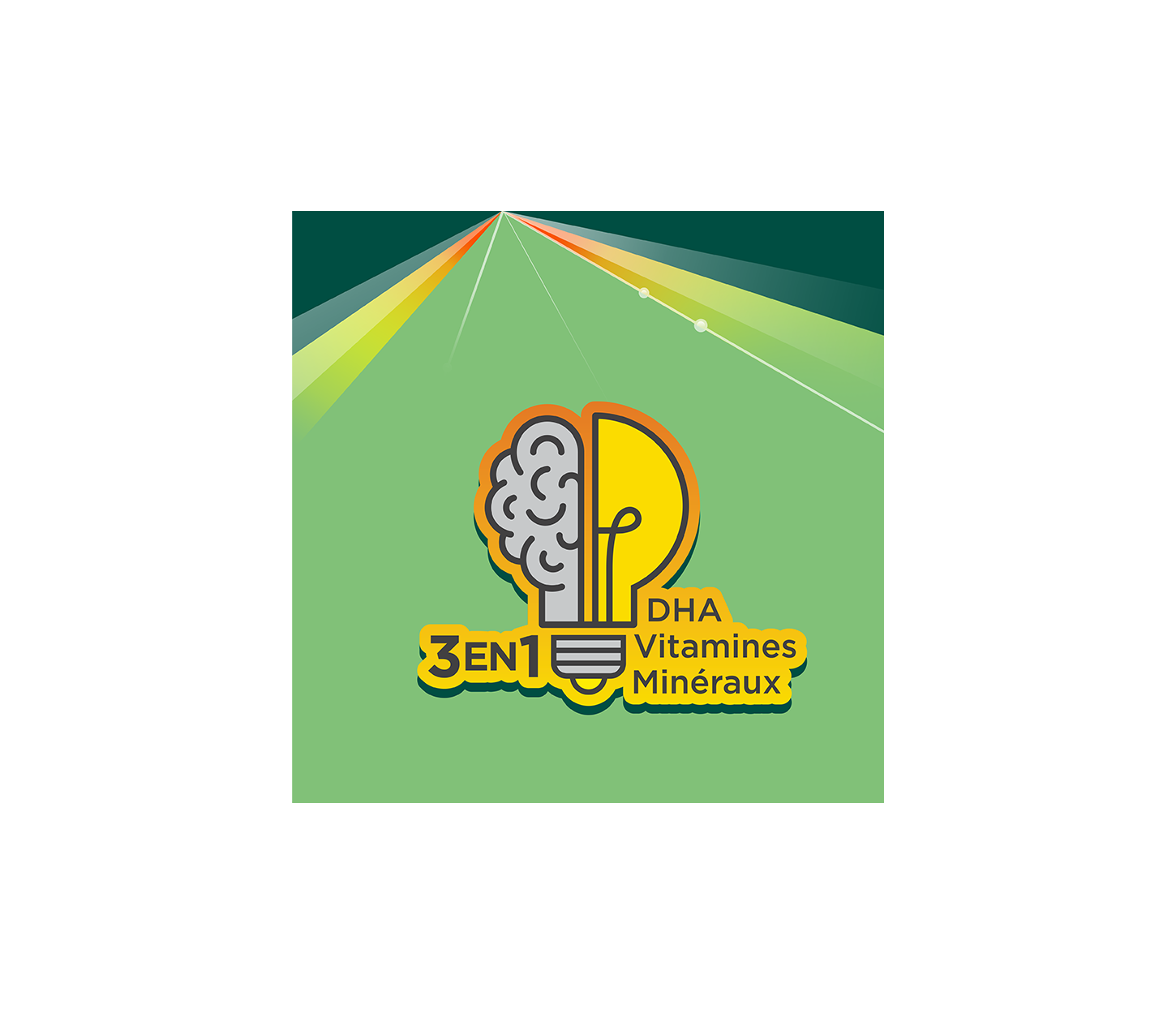 Berocca® PRO BRAIN formulation 3 en 1